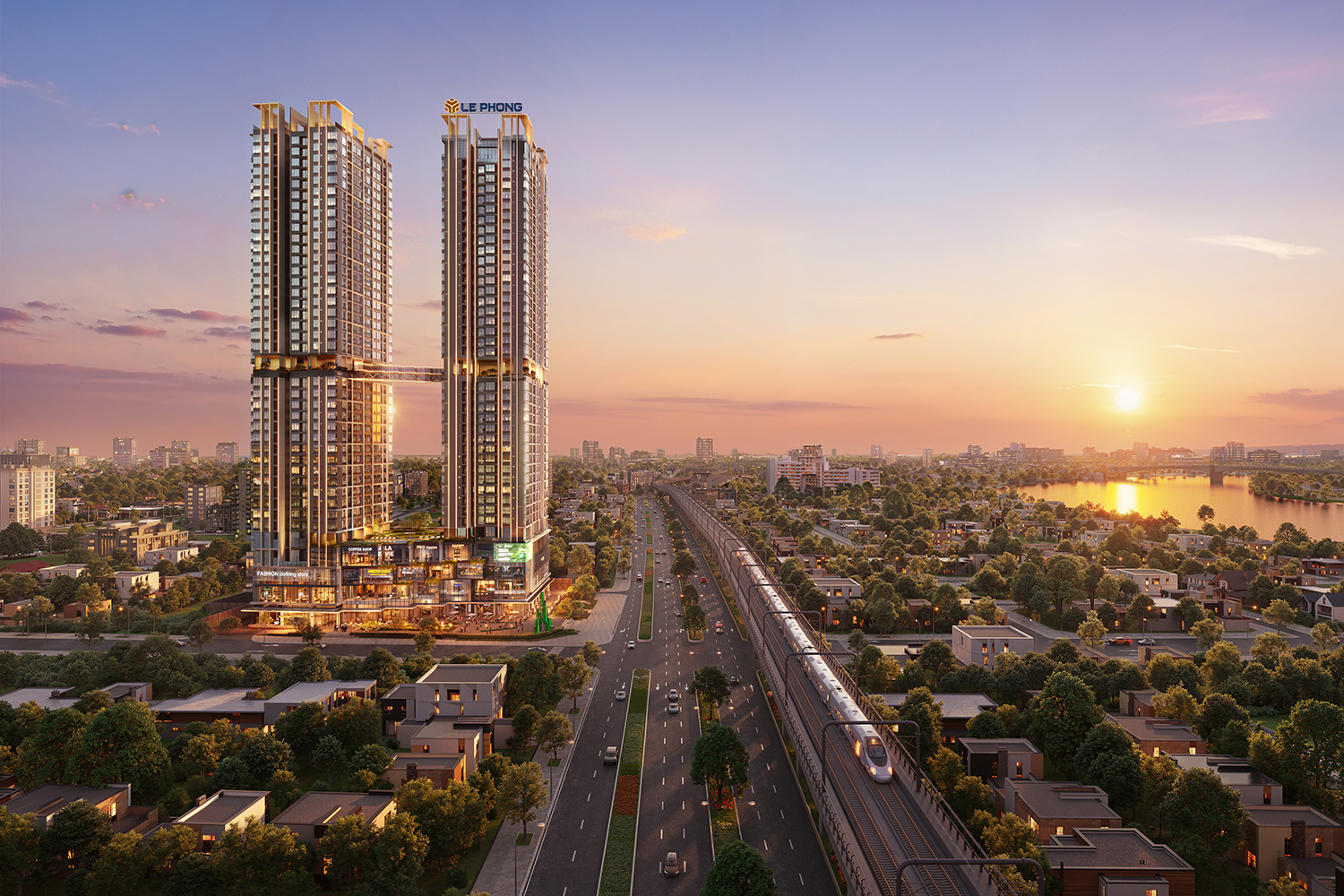 Phối cảnh tổng thể