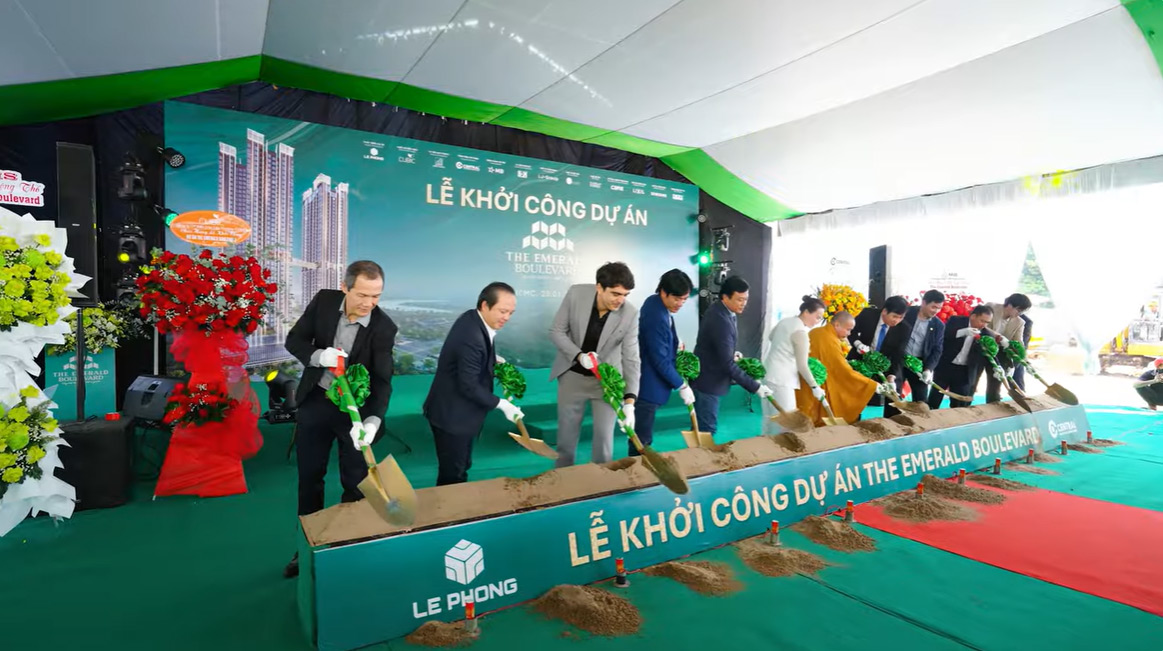 KHỞI CÔNG THE EMERALD BOULEVARD